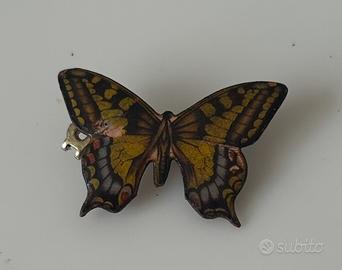 Spilla vintage a forma di farfalla