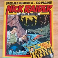 Fumetto Nick Raider "La palude dei Veleni" N. 4