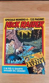Fumetto Nick Raider "La palude dei Veleni" N. 4