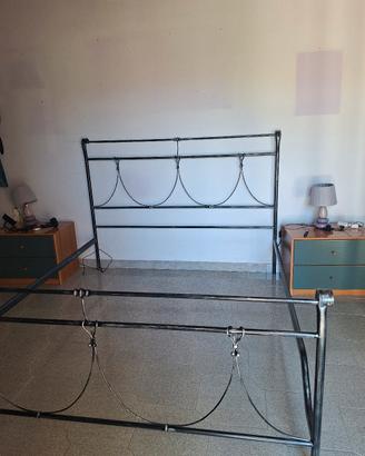 Letto matrimoniale Cosatto in ferro battuto 