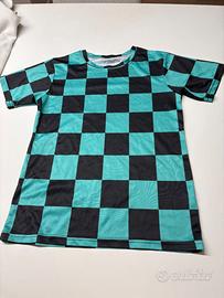 T-Shirt Tanjiro Kamado (Demon Slayer) Bambino Tagl