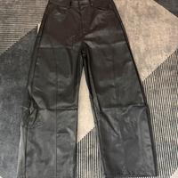 pantaloni di pelle da uomo