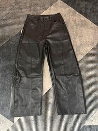 pantaloni di pelle da uomo
