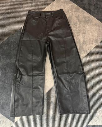 pantaloni di pelle da uomo