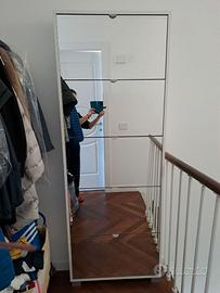 Scarpiera Ante in vetro ribaltabili