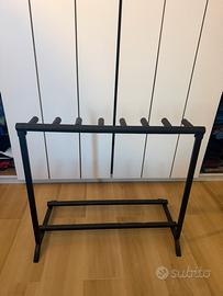 Porta chitarre guitar stand 7 posti supporto