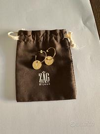 Orecchini Zag con zirconia