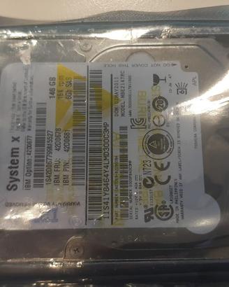146GB SAS 15k RPM IBM SYSTEM X