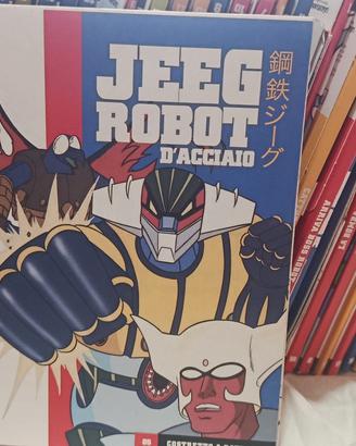 Cofanetto Jeeg Robot d'Acciaio DVD Completo + Fasc