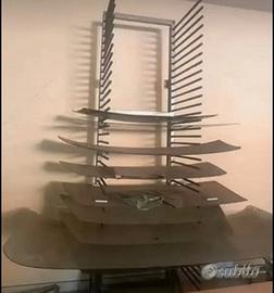 Scaffale Portavetri H 265 cm 36 livelli