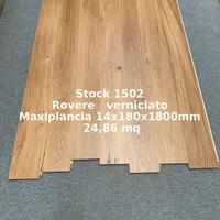 Stock parquet Maxilistone prefinito vari colori