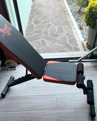 Panca palestra tegolabile