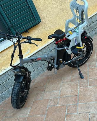 Bici elettrica RKS NERO M