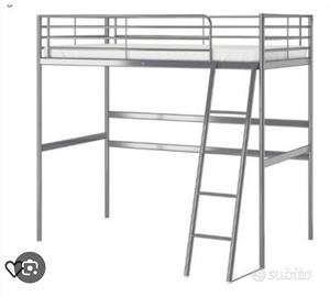 letto a soppalco 140x200