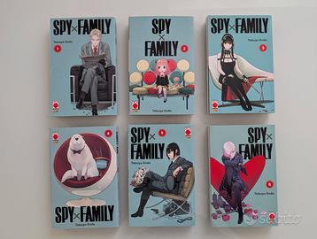 Manga Spy x Family 1-2-3-4-5-6 prezzo ribassato