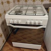 cucina piano cottura indesit con forno integrato 