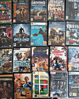 Giochi per PC DVD-rom computer originali 