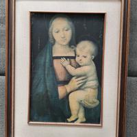 Reproduktion von 'Madonna mit Kind (Madonna della 