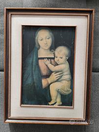 Reproduktion von 'Madonna mit Kind (Madonna della 
