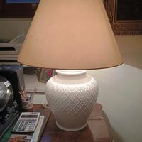 Grande lampada in ceramica