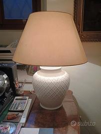 Grande lampada in ceramica