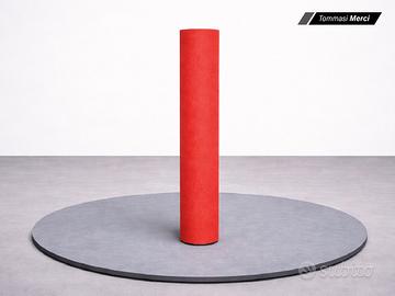 Rotolo moquette rossa 10 metri red carpet