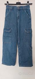 jeans cargo bimba Zara