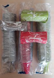 150 bicchierini + 150 palettine da caffè