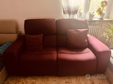 divano 3 posti con 2 relax