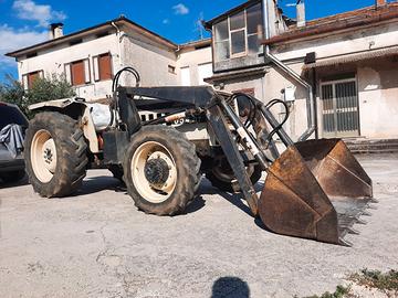 TRATTORE LAMBORGHINI 654 DT CON PALA SIGMA 4