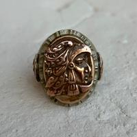 Anello Vintage Mexican Biker Ring - 1940-50