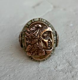 Anello Vintage Mexican Biker Ring - 1940-50