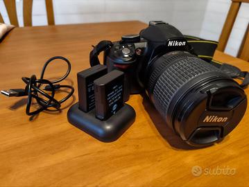 Nikon D3100 + 18-105 e lente polarizzata