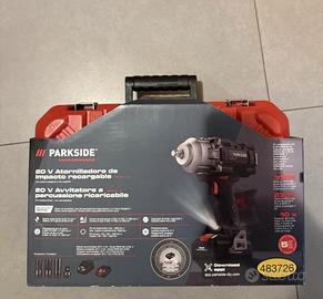 Avvitatore ruote Parkside a batteria nuovo