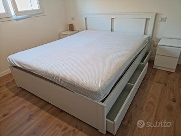 Letto IKEA SONGESAND + cassettiera IKEA KULLEN