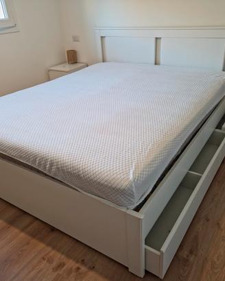 Letto IKEA SONGESAND + cassettiera IKEA KULLEN
