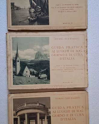 Fascicoli storici illustrati Touring Club Italiano
