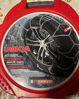 Catene da neve nuove e autotensionanti