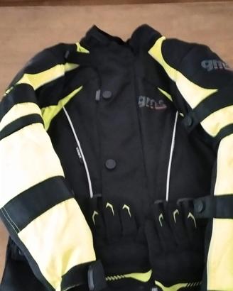 Giacca moto bambino 