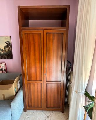 Letto armadio e cassettiera 8 cassetti