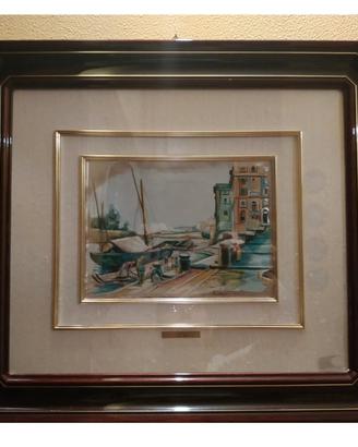 2 Litografie serie "Roma sparita"