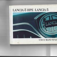 MANUALE USO E MANUTENZIONE LANCIA DELTA 1996