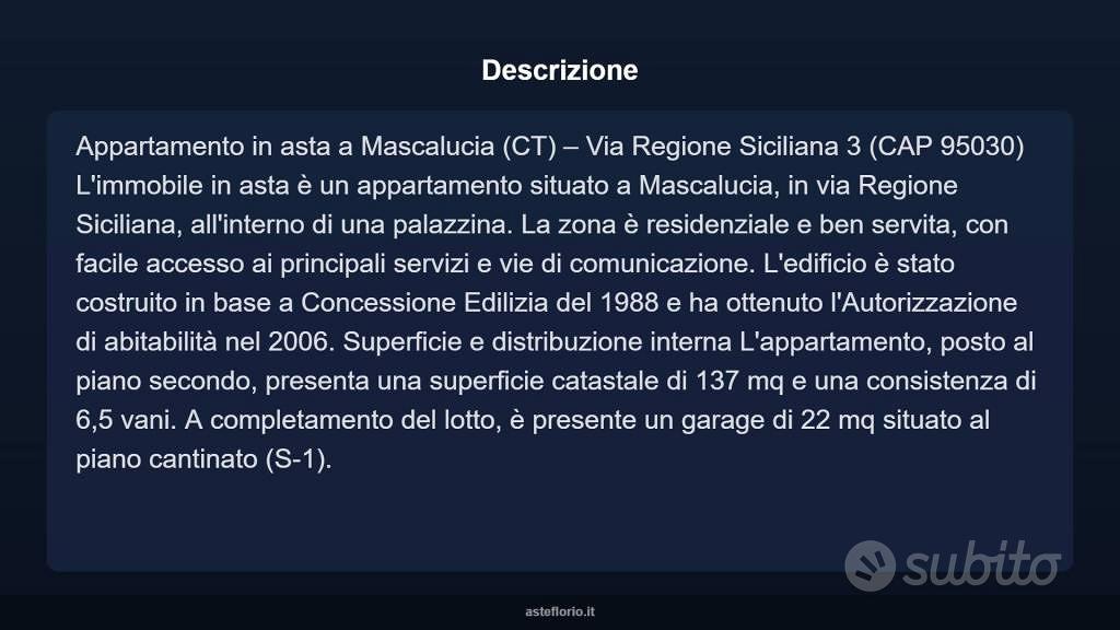 Appartamento – Mascalucia, Massannunziata - Vista 3
