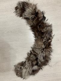 Collo di pelliccia volpe argentata