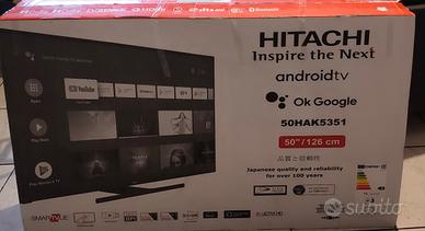 Smart TV 4K 50" Hitachi 50HAK5351 – Android TV (Co