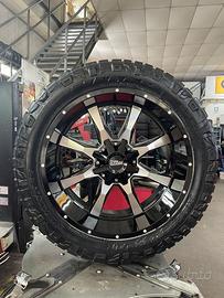 Ruote complete 22”(Gomme + cerchi) Ram 1500 5 fori