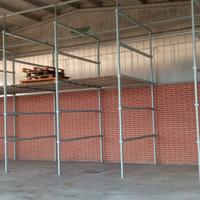 scaffale in ferro zingato 