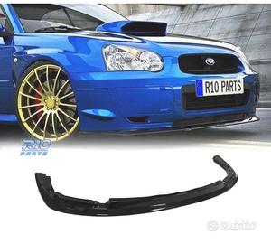 SPOILER LIP SUBARU IMPREZA 04- GDB STI IN NERO LUC