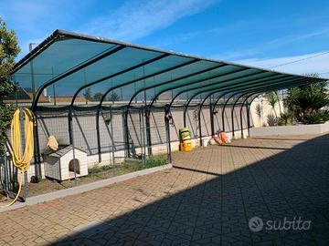 Struttura ombreggiante car point