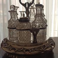 Antica cruet, o set da condimento